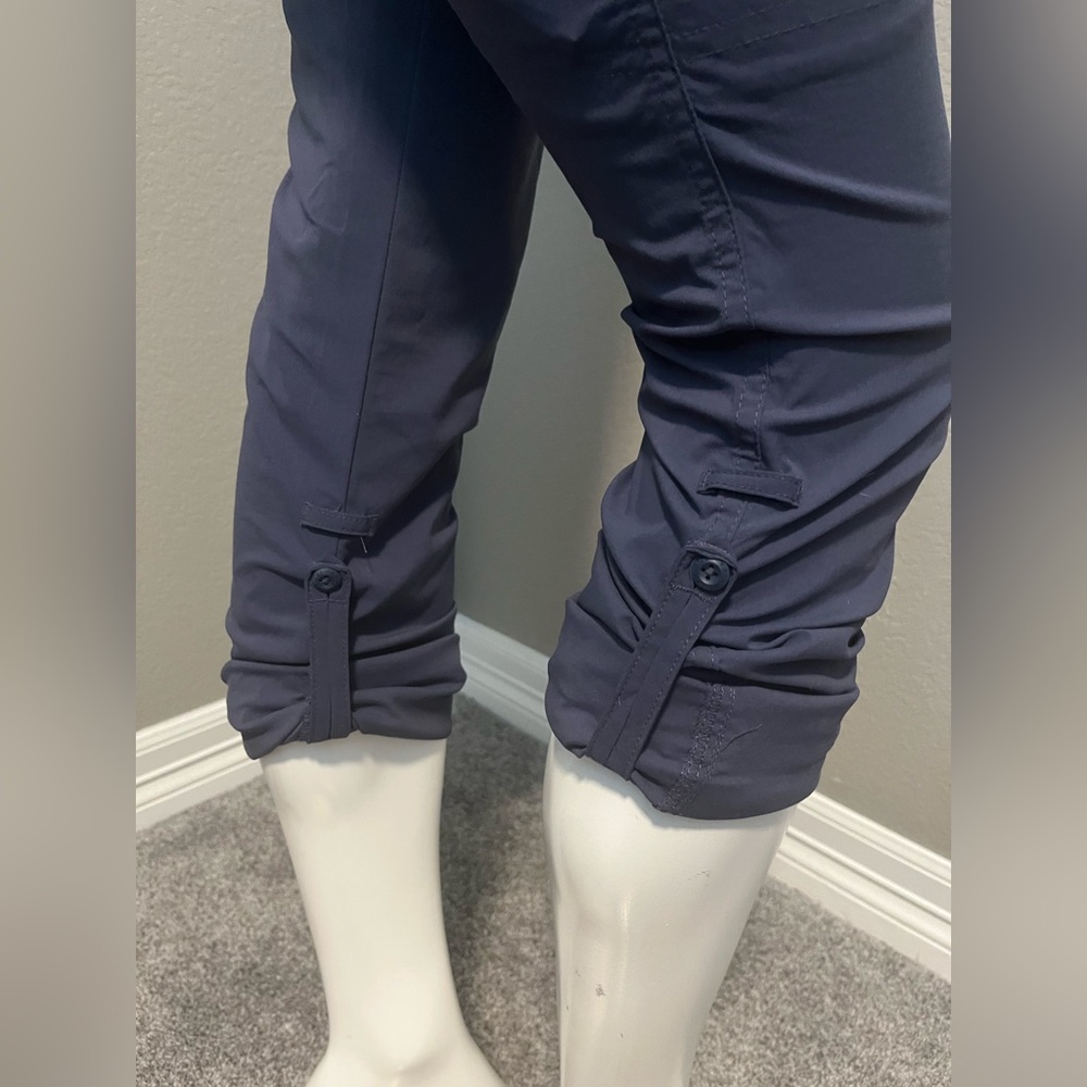 Columbia Women's Blue/Grey Saturrday Stretch India Ink Outdoor Pants Size 4 - Picture 9 of 16